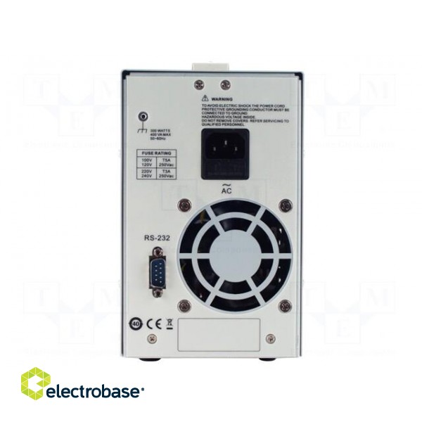 Power supply: programmable laboratory | Ch: 1 | 0÷30VDC | 0÷5A | 150W фото 2