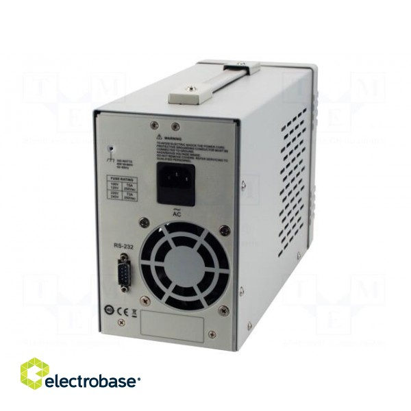 Power supply: programmable laboratory | Ch: 1 | 0÷30VDC | 0÷5A | 150W image 3