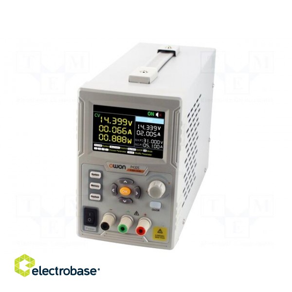 Power supply: programmable laboratory | Ch: 1 | 0÷30VDC | 0÷5A | 150W фото 6