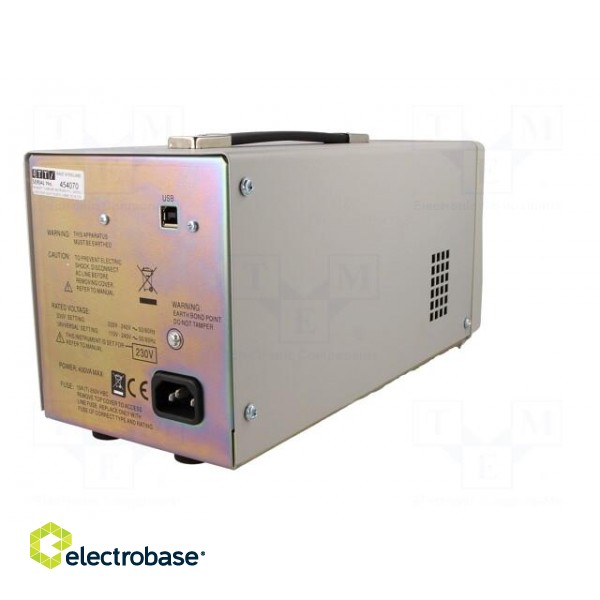 Power supply: programmable laboratory | single-channel | 0÷35VDC image 7