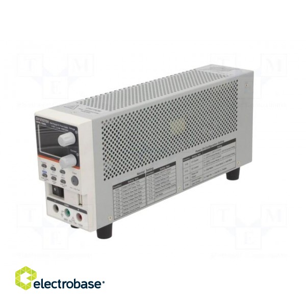 Power supply: programmable laboratory | Channels: 1 | 0÷50VDC | 100W image 6