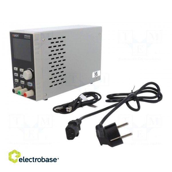 Power supply: programmable laboratory | Ch: 1 | 0÷60VDC | 0÷10A | 200W