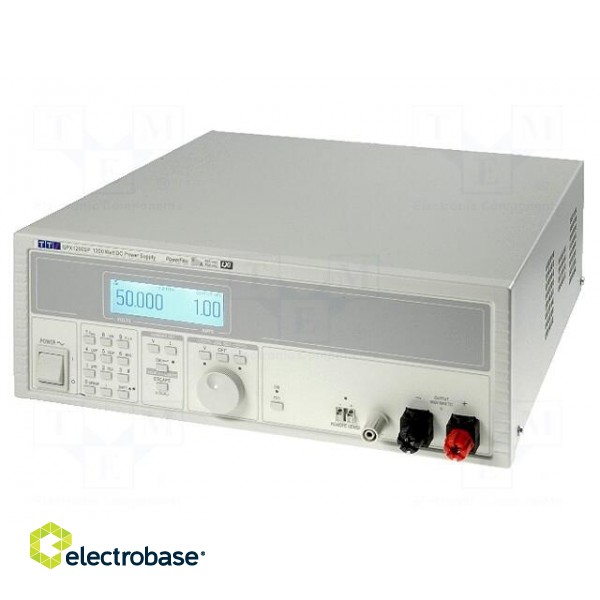 Power supply: programmable laboratory | Channels: 1 | 0÷60VDC