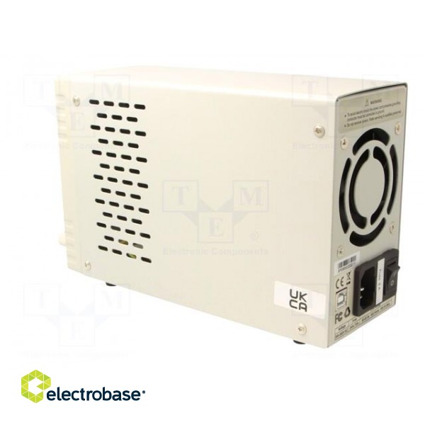 Power supply: programmable laboratory | Ch: 1 | 0÷60VDC | 0÷5A | 300W фото 5