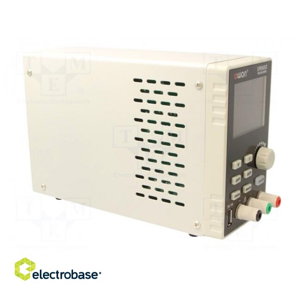 Power supply: programmable laboratory | Ch: 1 | 0÷60VDC | 0÷5A | 300W image 9