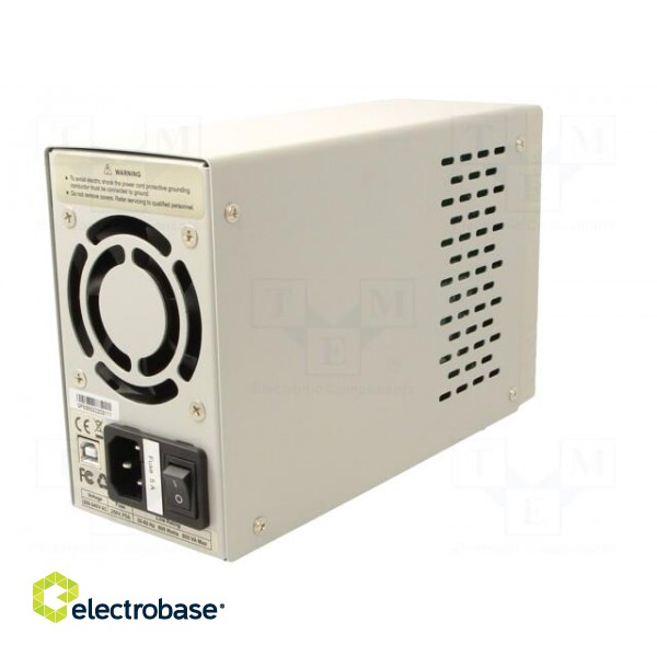 Power supply: programmable laboratory | Ch: 1 | 0÷60VDC | 0÷5A | 300W image 7