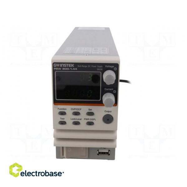 Power supply: programmable laboratory | Ch: 1 | 0÷800VDC | 1.44A image 2