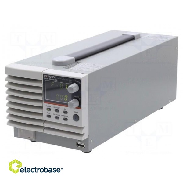 Power supply: programmable laboratory | switched-mode | 0÷800VDC image 1
