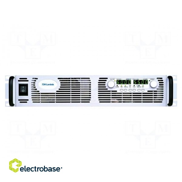 Power supply: programmable laboratory | Ch: 1 | 0÷600VDC | 0÷5.5A фото 1