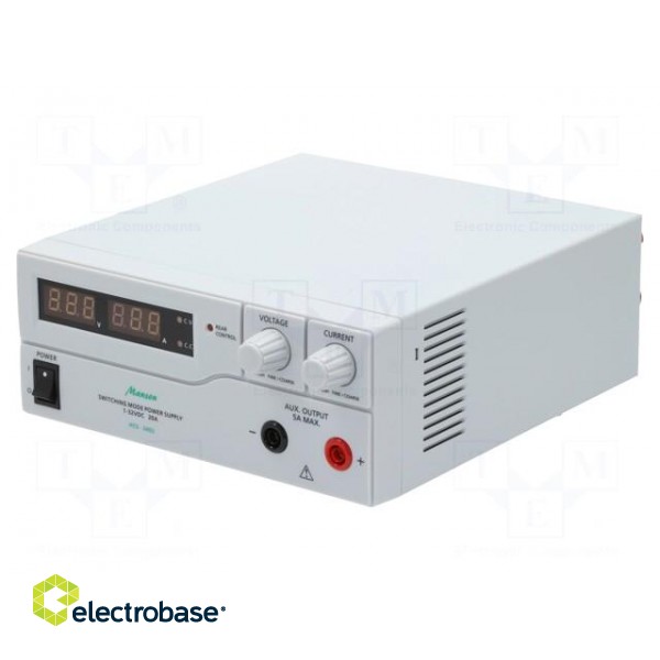 Power supply: programmable laboratory | Ch: 1 | 1÷32VDC | 0÷20A paveikslėlis 1