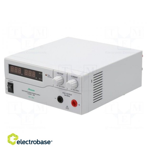 Power supply: programmable laboratory | Ch: 1 | 1÷32VDC | 0÷20A фото 4