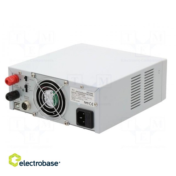 Power supply: programmable laboratory | Ch: 1 | 1÷32VDC | 0÷20A image 8