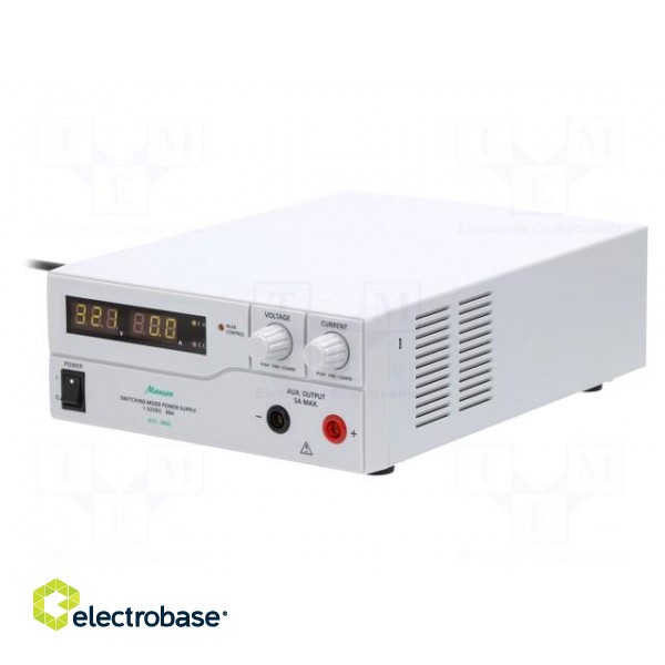 Power supply: programmable laboratory | Ch: 1 | 1÷32VDC | 0÷30A image 1