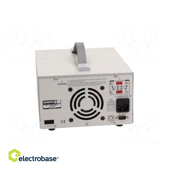 Power supply: programmable laboratory | Ch: 2 | 0÷32VDC | 0÷3A | 0÷3A image 8