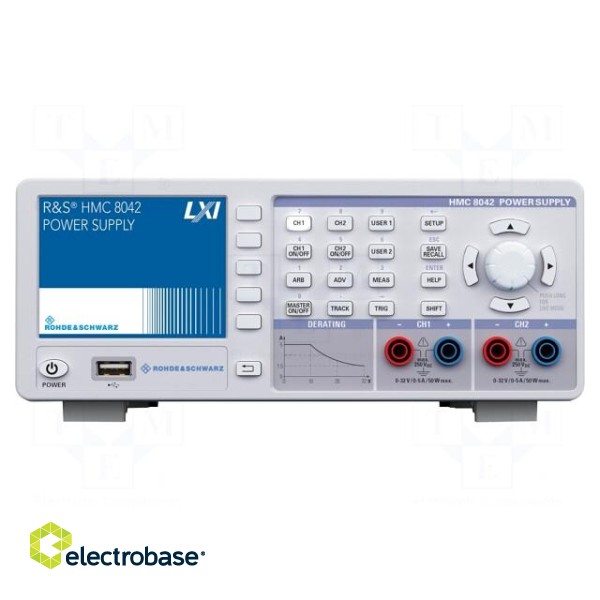 Power supply: programmable laboratory | Ch: 2 | 0÷32VDC | 0÷5A | 0÷5A