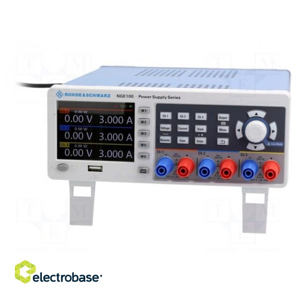 Power supply: programmable laboratory | Ch: 3 | 0÷32VDC | 0÷3A | 0÷3A image 2
