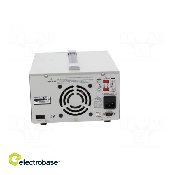 Power supply: programmable laboratory | Ch: 3 | 0÷32VDC | 0÷3A | 0÷3A image 9