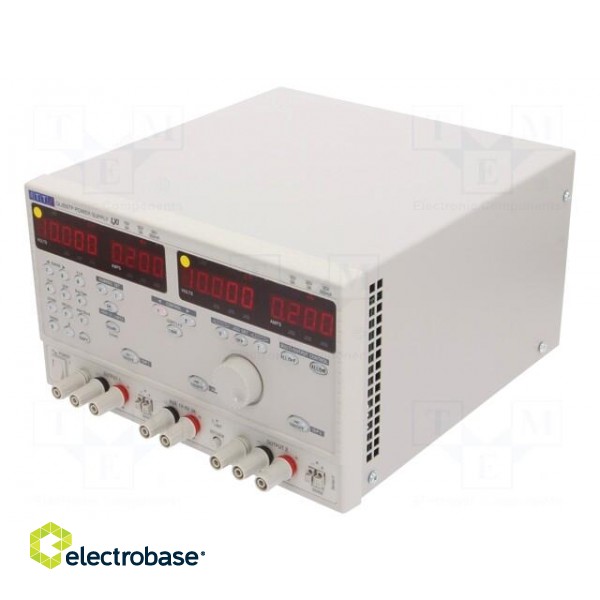 Power supply: programmable laboratory | Ch: 3 | 0÷35VDC | 0÷5A | 0÷5A фото 1