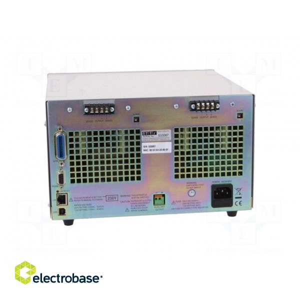 Power supply: programmable laboratory | Ch: 3 | 0÷35VDC | 0÷5A | 0÷5A фото 6