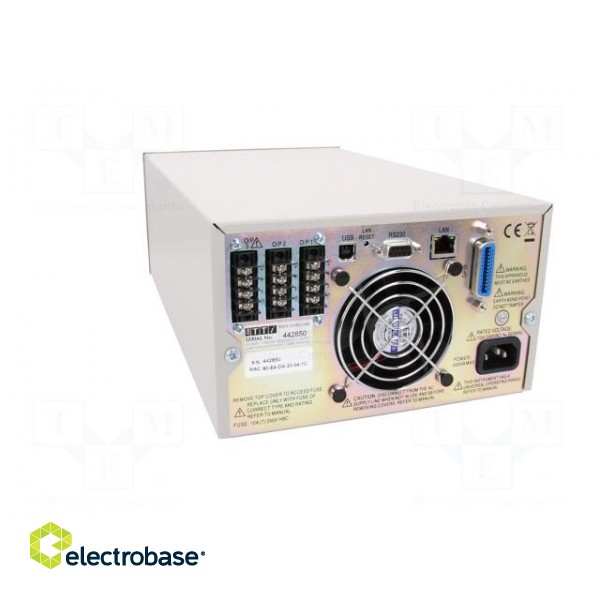 Power supply: programmable laboratory | Ch: 3 | 0÷35VDC | 0÷6A | 0÷3A image 7