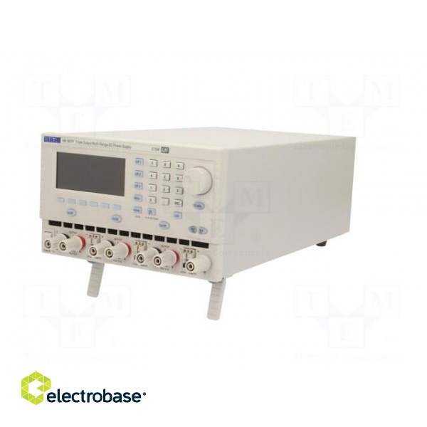 Power supply: programmable laboratory | Ch: 3 | 0÷60VDC | 0÷20A | 0÷3A image 3