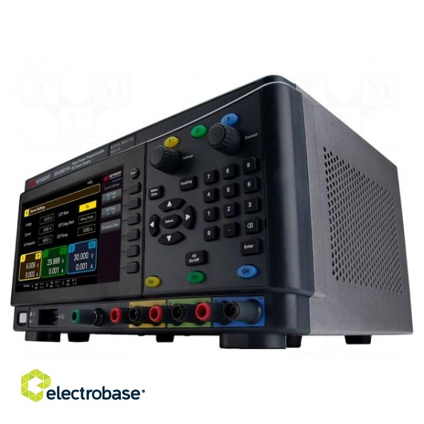 Power supply: programmable laboratory | Ch: 3 | 0÷6VDC | 0÷5A | 0÷1A image 2