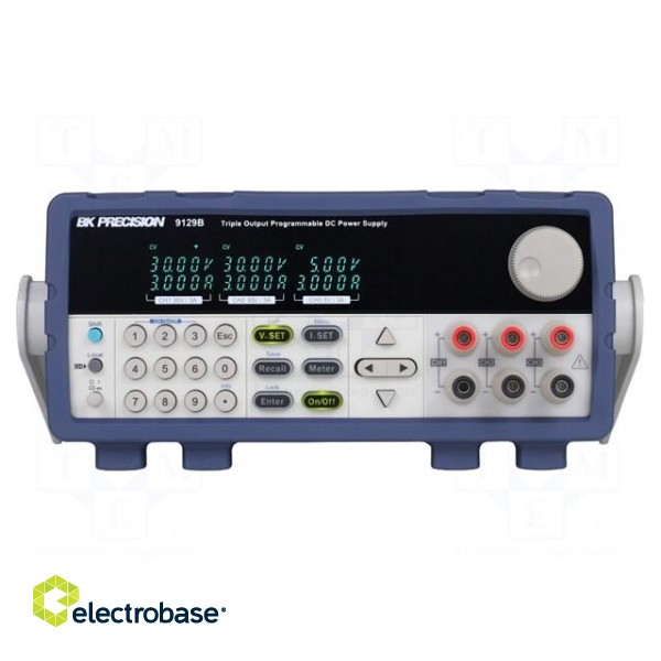 Power supply: programmable laboratory | Ch: 3 | 30VDC | 3A | 30VDC | 3A image 2