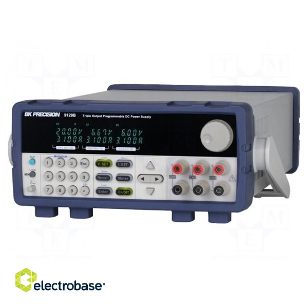 Power supply: programmable laboratory | Ch: 3 | 30VDC | 3A | 30VDC | 3A фото 3