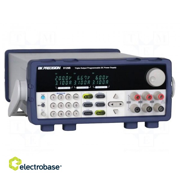 Power supply: programmable laboratory | Ch: 3 | 30VDC | 3A | 30VDC | 3A image 4