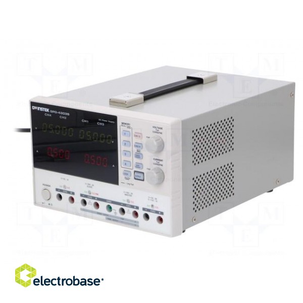 Power supply: programmable laboratory | linear,multi-channel image 1