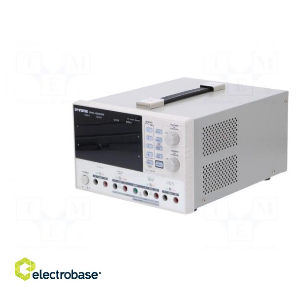Power supply: programmable laboratory | Ch: 4 | 0÷30VDC | 0÷3A | 0÷3A image 4