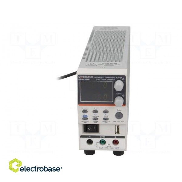 Power supply: programmable laboratory | Channels: 1 | 0÷50VDC | 100W image 2