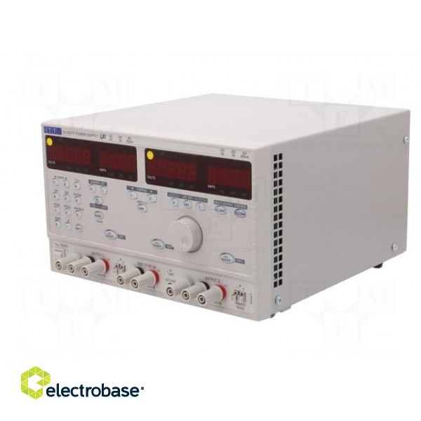 Power supply: programmable laboratory | Ch: 3 | 0÷35VDC | 0÷5A | 0÷5A image 3