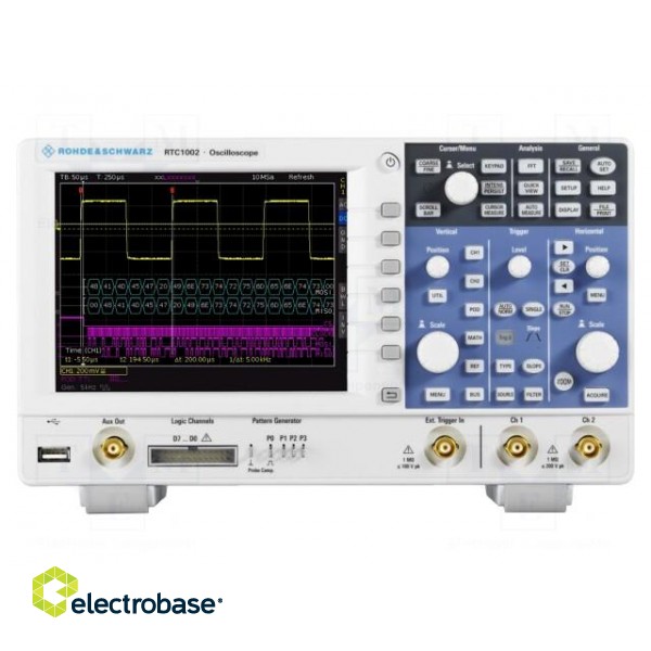 Oscilloscope: mixed signal | Channels: 2 | ≤300MHz | Vert.resol: 8bit image 2