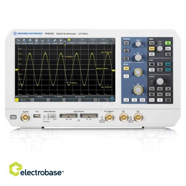 Oscilloscope: digital | Ch: 2 | 300MHz | 20Mpts | colour,LCD TFT 10,1" image 1