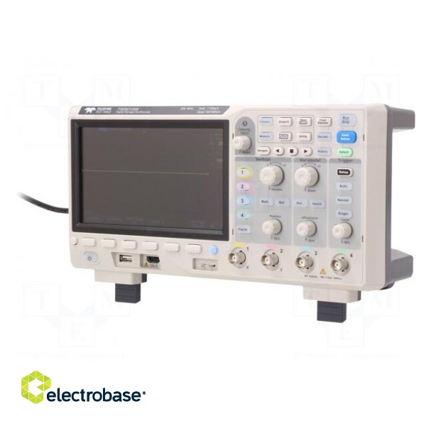 Oscilloscope: digital | Ch: 4 | 200MHz | 1Gsps | 14Mpts/ch | 1n÷100s/div image 1