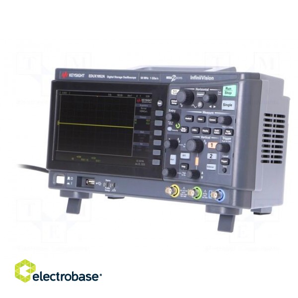 Oscilloscope: digital | Channels: 2 | ≤50MHz | 1Gsps | Rise time: ≤7ns image 1