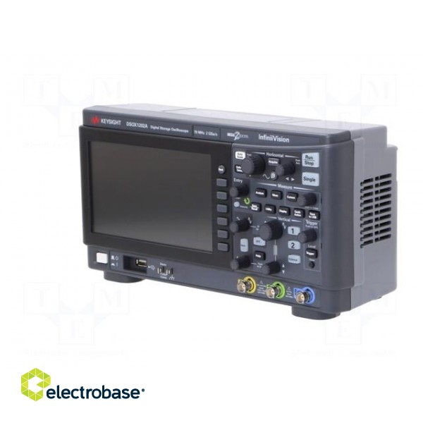 Oscilloscope: digital | DSO | Channels: 2 | ≤70MHz | 2Gsps | 1Mpts image 4