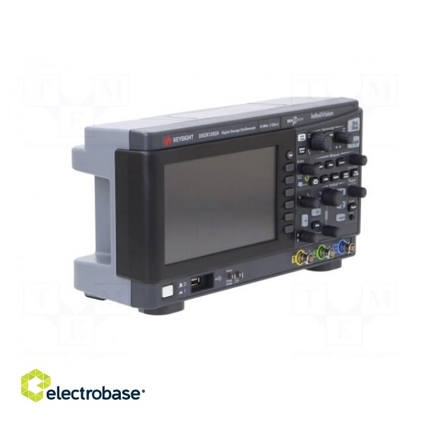 Oscilloscope: digital | DSO | Channels: 2 | ≤70MHz | 2Gsps | 1Mpts фото 10