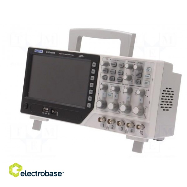Oscilloscope: digital | DSO | Channels: 4 | ≤200MHz | 1Gsps | 64kpts/ch image 5