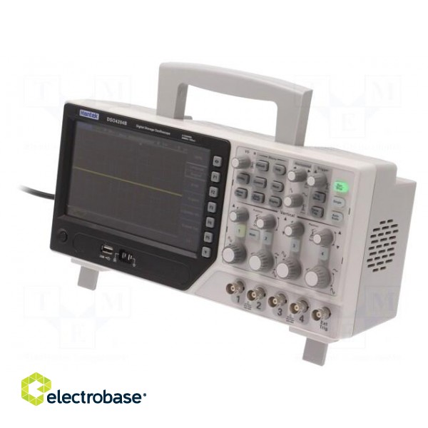 Oscilloscope: digital | DSO | Channels: 4 | ≤200MHz | 1Gsps | 64kpts/ch image 1