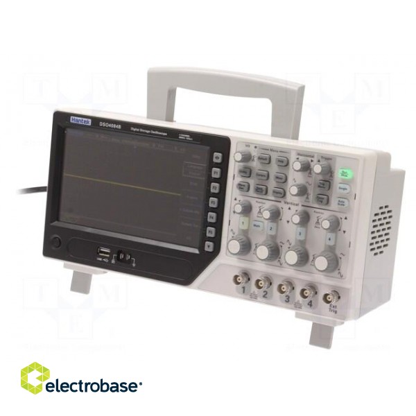 Oscilloscope: digital | DSO | Channels: 4 | ≤80MHz | 1Gsps | 64kpts/ch фото 1