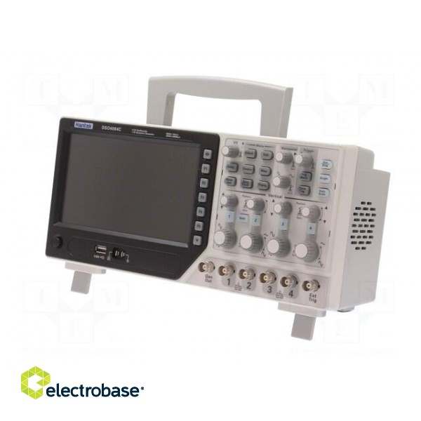 Oscilloscope: digital | DSO | Ch: 4 | 80MHz | 1Gsps | 64kpts/ch | DSO4004C image 5