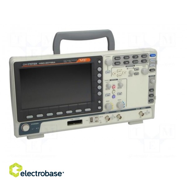 Oscilloscope: mixed signal | Channels: 2 | ≤70MHz | 1Gsps | 10Mpts image 9