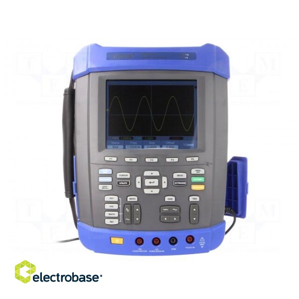 Handheld oscilloscope | 100MHz | 8bit | colour,LCD TFT 5,6" | Ch: 2 image 1