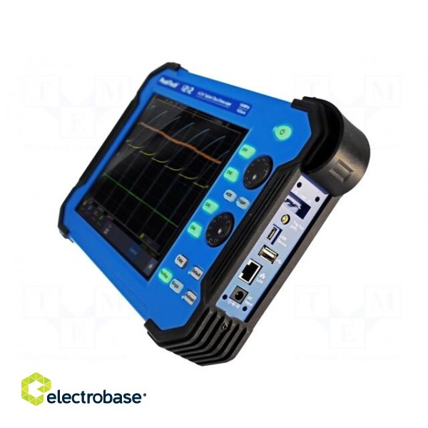 Handheld oscilloscope | 100MHz | 8bit | LCD 8" | Ch: 4 | 1Gsps | 40pts image 2