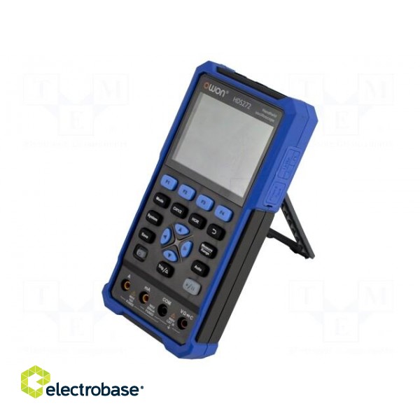 Handheld oscilloscope | 40MHz | 8bit | LCD 3,5" | Ch: 2 | 250Msps | 8kpts фото 7