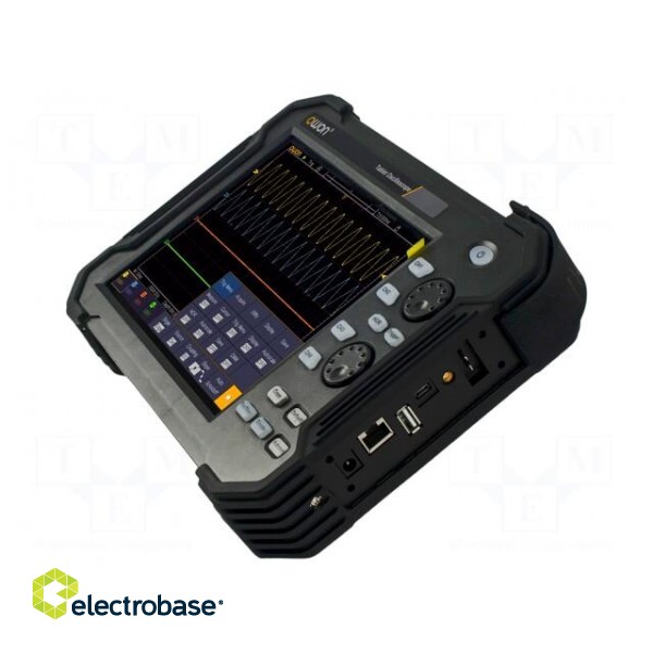 Handheld oscilloscope | 70MHz | 8bit | LCD TFT 8" | Ch: 4 | 1Gsps | ≤5ns paveikslėlis 3
