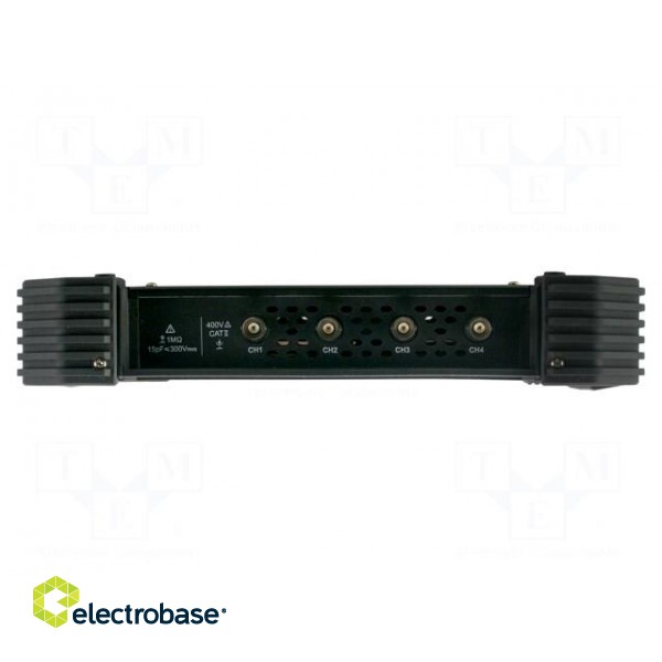 Handheld oscilloscope | 100MHz | 14bit | LCD TFT 8" | Ch: 4 | 1Gsps image 4