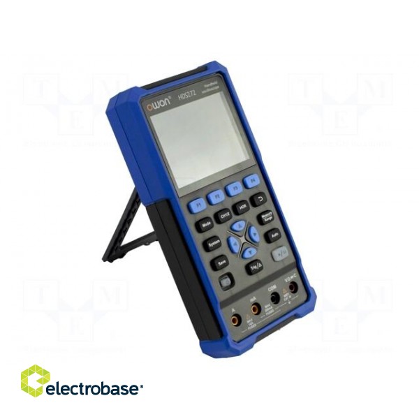 Handheld oscilloscope | 40MHz | 8bit | LCD 3,5" | Ch: 2 | 250Msps | 8kpts paveikslėlis 6